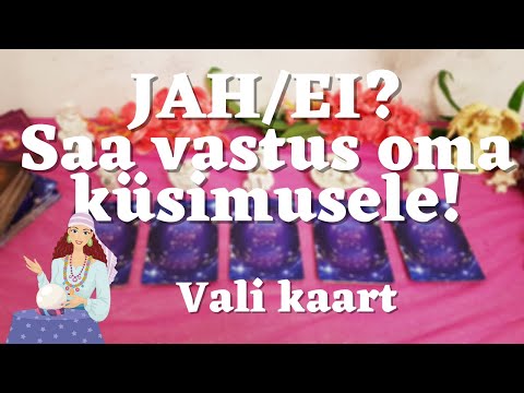 🌟🔮JAH või EI? Vali kaardigrupp ja saa vastus enda küsimusele!🌟🔮
