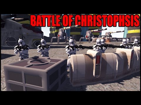 Clones Barricade the City Streets from Invasion! - Men of War: Clone Wars Recreated