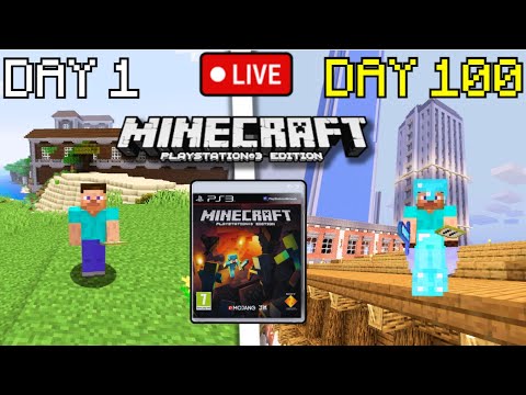 Conquering Minecraft on PS3 in 100 Days