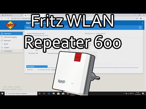 Setting up and connecting the Fritz WLAN Repeater 600 (with and without WPS)