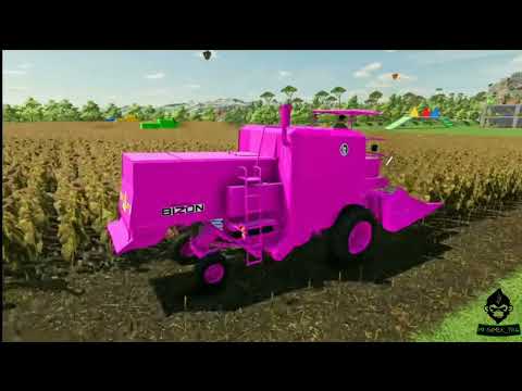 TRANSPORTING & HARVESTINGSUNFLOWERS WITH ZETOR MINITRACTORS - Farming Simulator 22