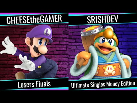 Cheese (Luigi) vs Srishdev (Dedede) - SSB India December 2 - Losers Finals