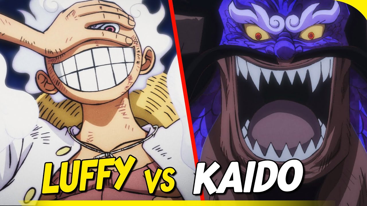 LUFFY VS KAIDO BATALLA COMPLETA RESUMEN