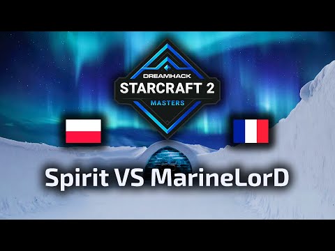 Spirit VS MarineLorD - TvT - DreamHack Masters Winter 2021 Group Stage - polski cast