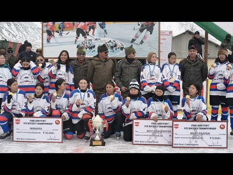 Fire & Fury Cup: Lalok team won men Final Ice Hockey, Kukshow team Won women Final 