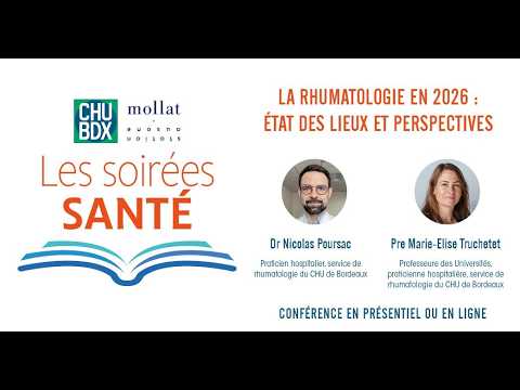 Soirée Santé - La rhumatologie en 2026 : état des lieux et perspectives