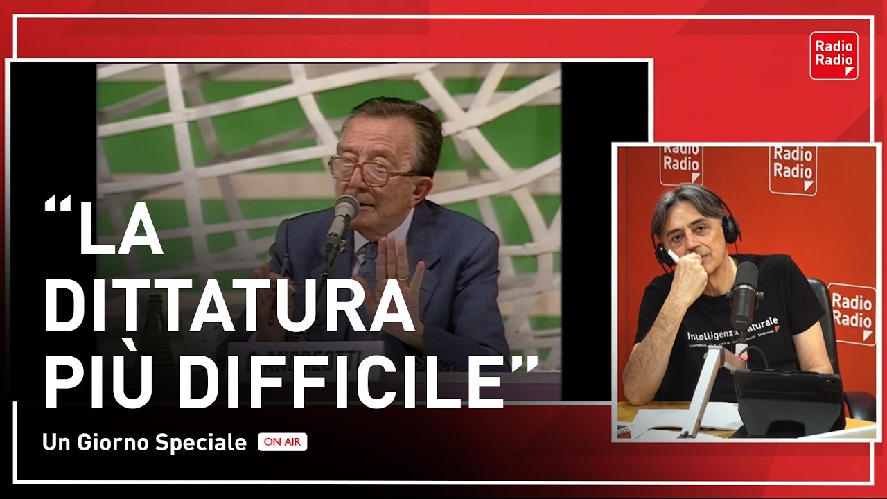 QUI GIULIO ANDREOTTI FECE UN DISCORSO EPOCALE: "SEI SICURO DI CONOSCERE LA TUA DITTATURA PERSONALE?"
