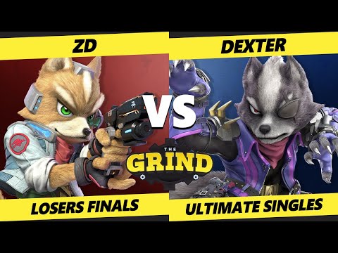 The Grind 221 Losers Finals - ZD (Fox) Vs. Dexter (Wolf) Smash Ultimate - SSBU