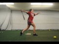 Taylor Jording soft toss back view