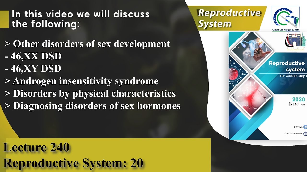 46,XX DSD | 46,XY DSD | Androgen insensitivity syndrome | Disorders by physical characteristics