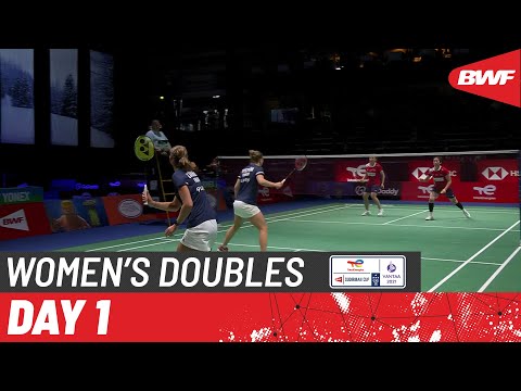 TotalEnergies BWF Sudirman Cup 2021 | Chen/Jia (CHN) vs Lindholm/Nystrom (FIN) | Group A