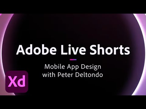 Adobe Live Shorts - Pizza Mobile App Design with Peter Deltondo | Adobe Creative Cloud