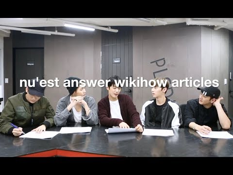 nu'est answer wikihow articles