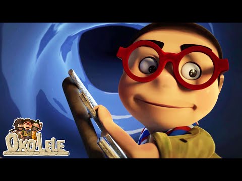 Oko ve Lele 🦖 Balinanın İçinde 🦕  Bölüm 65 ⚡ CGI Animasyon kısa filmler ⚡ Türkçe komik çizgi filmler