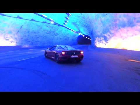 Thumbnail for Ferrari 360 flames in tunnel by Ferrari