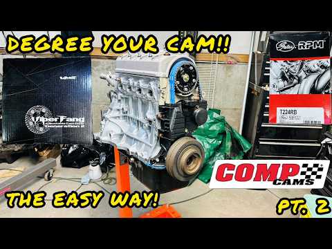 HOW-TO DEGREE A CAMSHAFT TO MAKE MAX POWER! SINGLE CAM BUILD! #honda #build #diy #boost #new #fresh