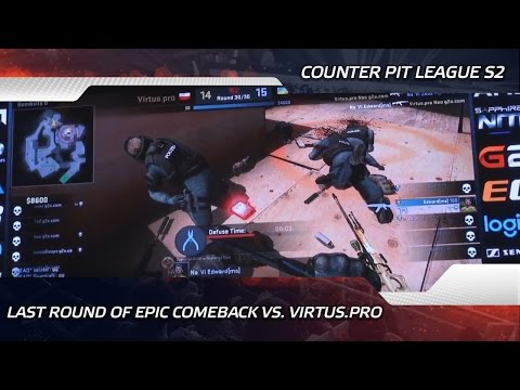Last round of EPIC comeback vs. Virtus.pro @ Counter Pit League Season 2 Finals