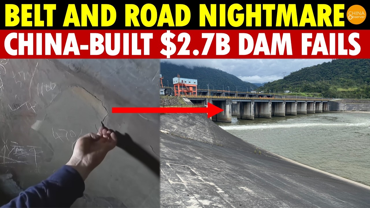 Ecuador Furious: $2.7B China-Built Dam Has 17,000 Cracks, Lasts Less Than 15 Years