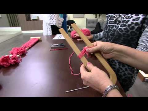 Mulher.com 08/04/2014 - Echarpe de choche por Vilma Mauer Parte 01