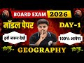 Geography Class 12 Important Objective Questions 2026 Day 1 Geography Important Question Answer