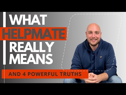 What Is A Helpmate? (what Genesis 2:18 REALLY Means)