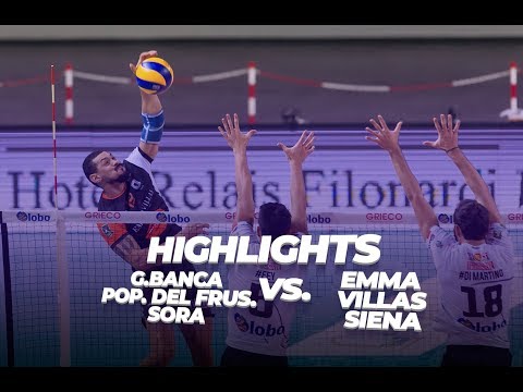 HIGHLIGHTS - Globo Banca Pop. del Frusinate VS Emma Villas Siena - 3 round 2nd half