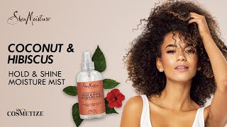 Shea Moisture Coconut & Hibiscus Hold & Shine Moisture Mist - 8oz