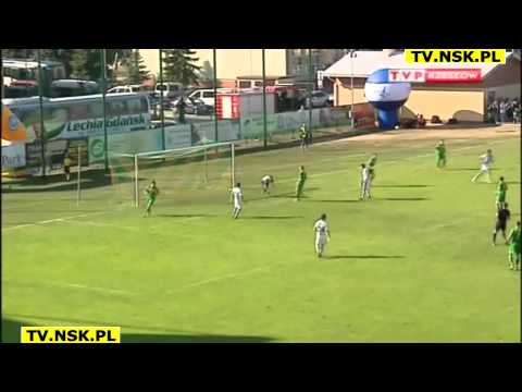 tv.nsk.pl 2013-08-17 Puchar Polski: Siarka Tarnobrzeg - Lechia Gdańsk 0-2 (0-0) bramki relacja skrót