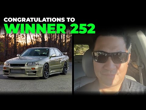 Meet Winner 252 Jordan Juan from East Windsor, New Jersey who Won our R34 Skyline