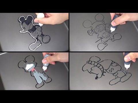 Pancake Art - Friday Night Funkin' VS Mickey Mouse PHASES