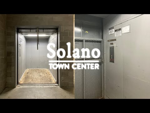 Montgomery Hydraulic Freight Elevator #3 - Solano Town Center - Fairfield, CA