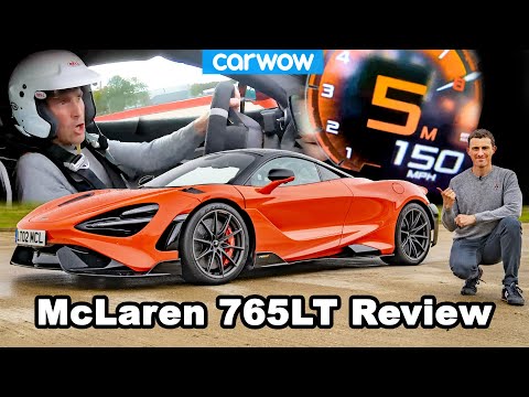 McLaren 765LT review: see how quick it is 0-60, 100 & 150mph - it'll blow your mind!