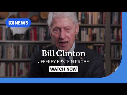 Bill Clinton releases video statement after Jeffrey Epstein testimony | ABC NEWS