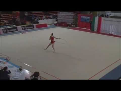 Ginnastica 5 Cerchi SERIE B 2016: fune SOFIA RE