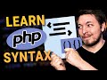 3 | Learn About PHP Syntax for Beginners | 2023 | Learn PHP Full Course for Beginners