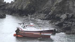 Trawler Scuderia aground on The Lizard