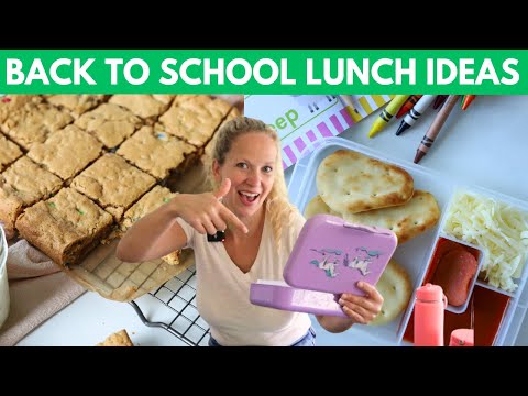 What to Pack the Kids for Lunch | Back 2 School Lunch Ideas