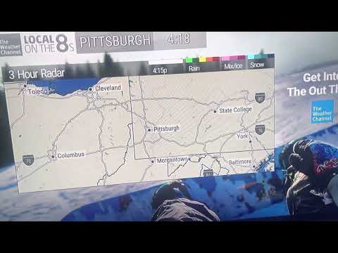 Intellistar.  Pittsburgh PA.  Winter Storm Watch.  Izzy on the way.  (1/14/22)