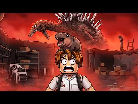 ค่าแรง 300 สู้ไคจู? งานเฝ้าโกดังคืนแรก... ลาออกสิรออะไร! SUITBORN x Godzilla 😱 Roblox