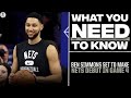EVERYTHING You Need To Know About Ben Simmons' Game 4 Nets Debut | CBS Sports HQ