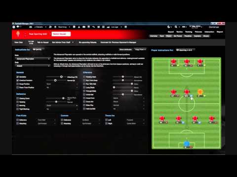 Let's Play FM13: Sporting Episode 22. Tactics. End