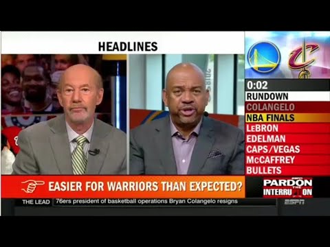 Pardon the Interruption Today 06/07/2018 - Easier For Warriors Than Expected