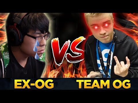 Ana Debut with new Team vs EX-Team OG – WTF TOTALLY DESTROYED! – Dota 2