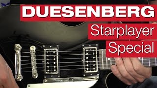Video thumbnail for Duesenberg Starplayer Special (Was macht die Gitarre "Special"?) by session