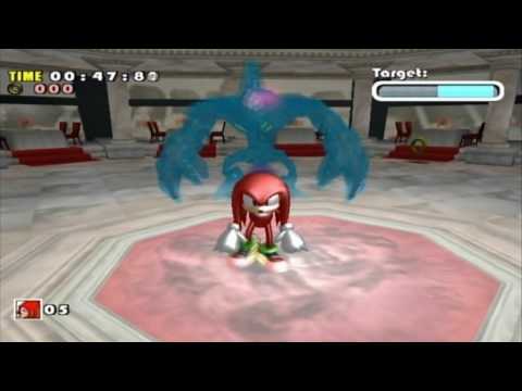Sonic Adventure DX - Knuckles Boss 1 : Chaos 2 (no damage)