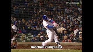 Javier Baez Home Run Swing Slow Motion 2018-1(#3)