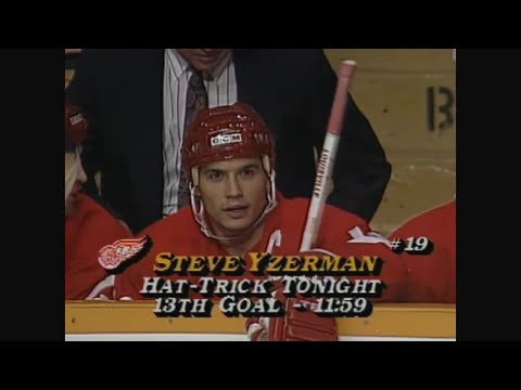 90/91 RS: Det @ Tor Highlights - 11/17/90 (Yzerman 5 Points)