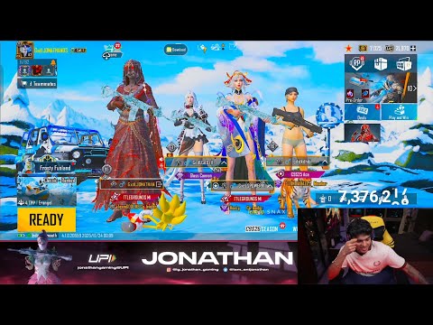  75 Kills 4.1 New Update 😱 | Jonathan New Best Aggressive Gameplay & Clutches | Jonathan Gaming 🔥