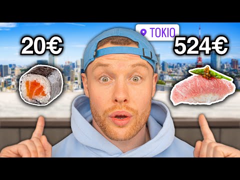 20€ vs 524€ Sushi in Japan 🇯🇵