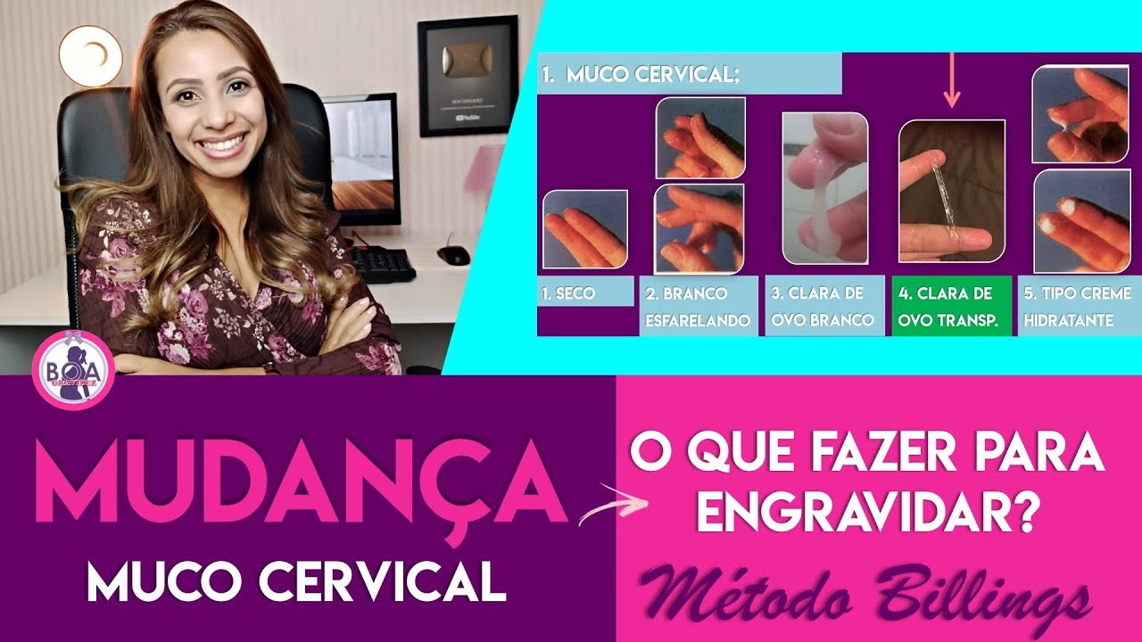 O QUE DEVO FAZER PARA ENGRAVIDAR? Aprenda o Método Billings | Patrícia Moreira - Boa Gravidez